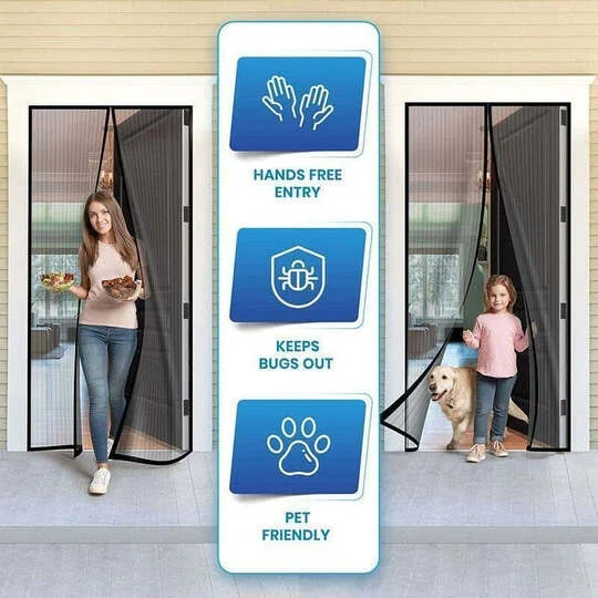 Magnetic Anti-Mosquito Door Curtain