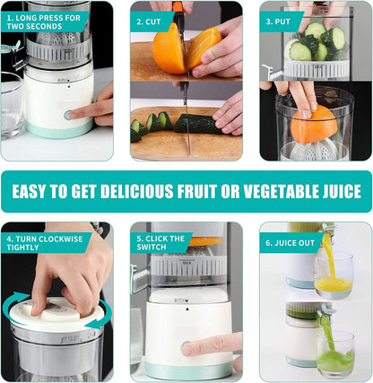 Capable Citrus Juicer™- Portable Juicer with 360 Degree Juice Extraction