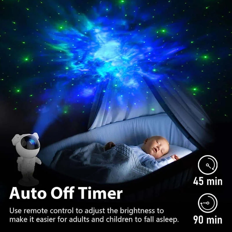 Astronaut Galaxy Light Projector - 8 Modes