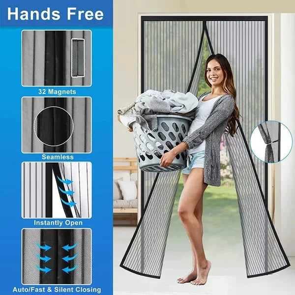 Magnetic Anti-Mosquito Door Curtain