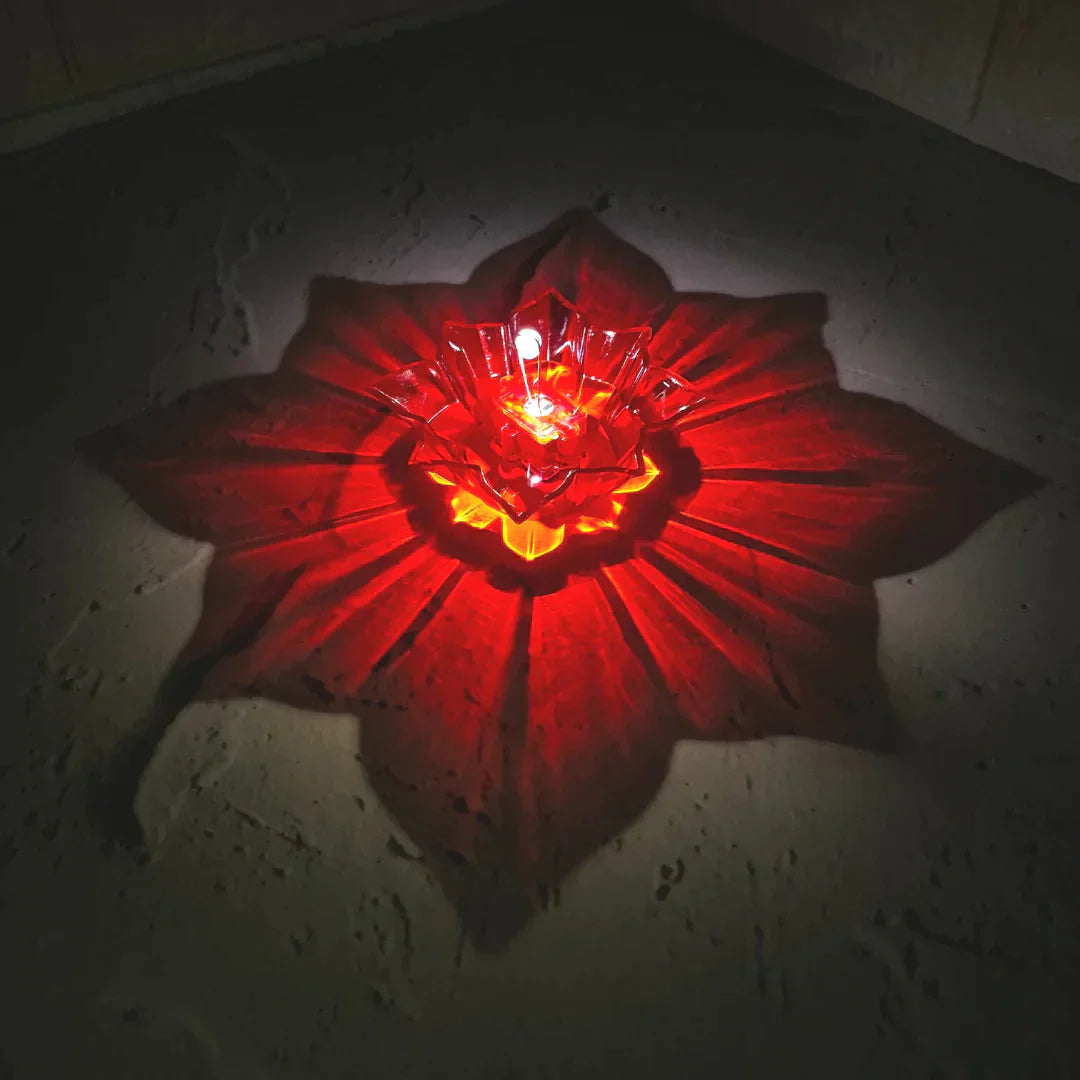 3D WATER REFLECTIVE DIYA SET